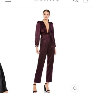 Long sleeve MacDuggal jumpsuit- Ieena for MacDuggal.